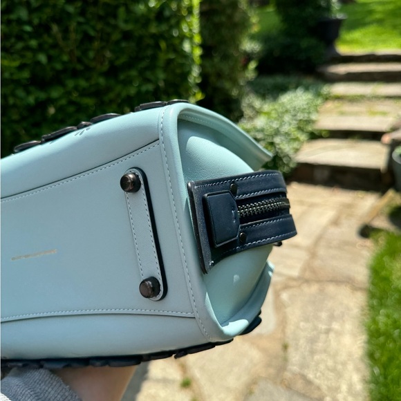 Coach Rogue 25 with Tea Rose in blue/green - Picture 4 of 16